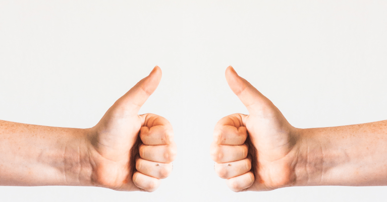 Let your thumbs do the talking! The HOOD chatbot