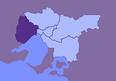 Melbourne Western suburbs Melbourne map